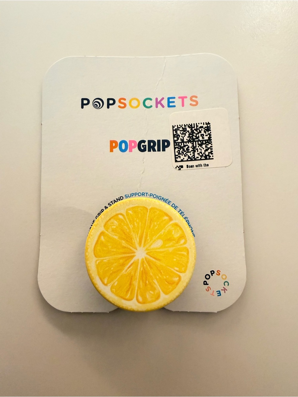 PopSocket PopGrip Yellow Lemon Slice Phone Grip